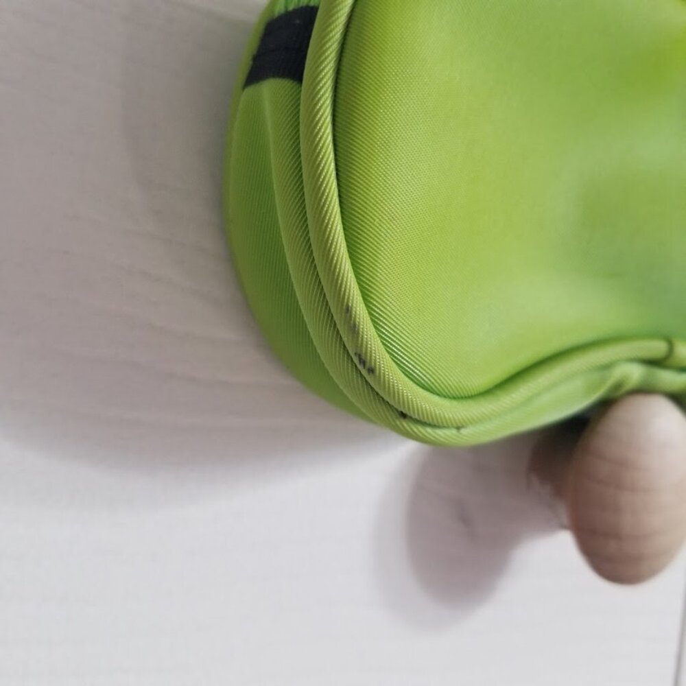 Sunglasses Carrying Case Lime Green Clip-On Glasses Carrier - Picture 5 of 6